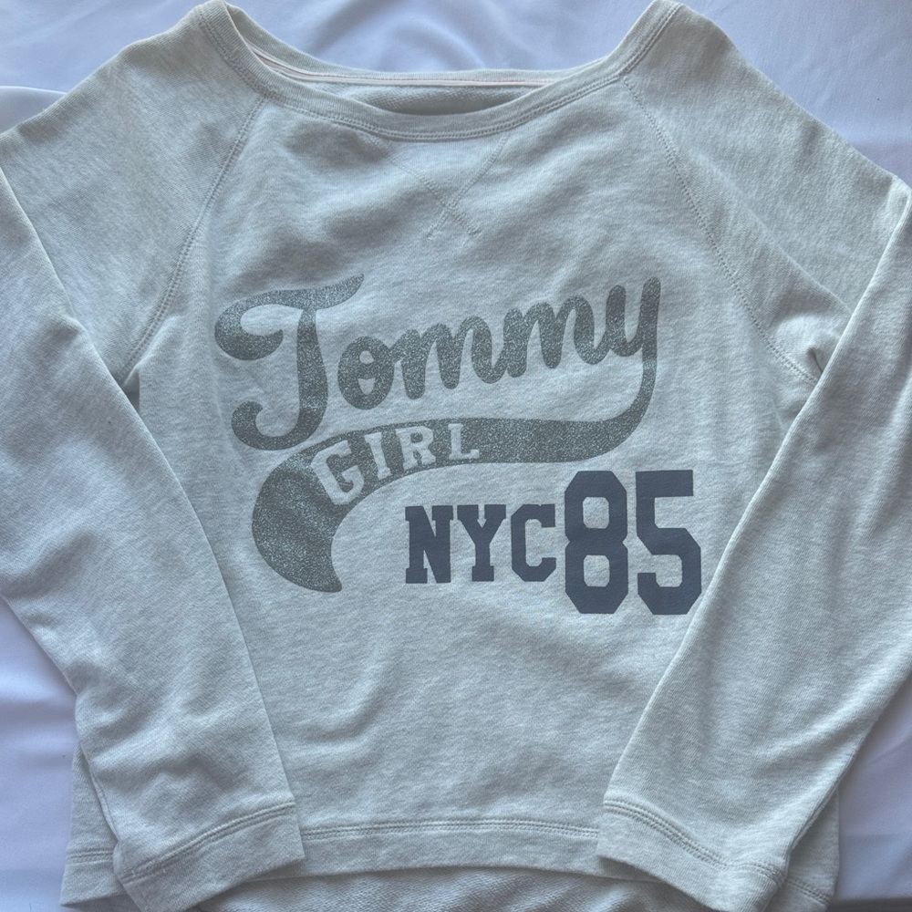 Tommy Girl Gray Sweatshirt